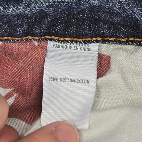 Lucky Brand Jeans Mens 38x26 H212 Blue Straight Medium Cotton HEMMED(Tagged 40) - Picture 4 of 14